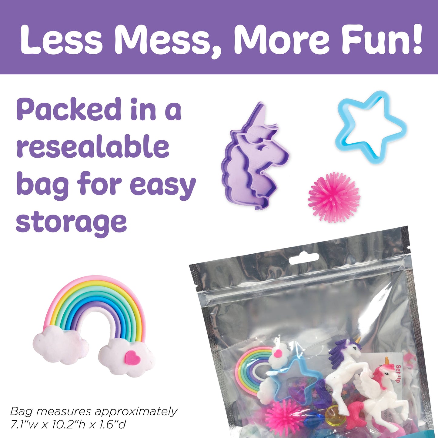 Unicorn On the Go Sensory Play Set for Kids
