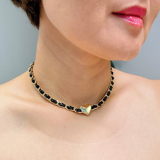 Heart Chain Choker