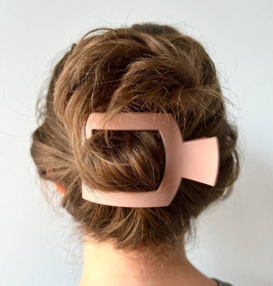 TikTok Trending Flat Large Hair Claw Clips Assorted Colors