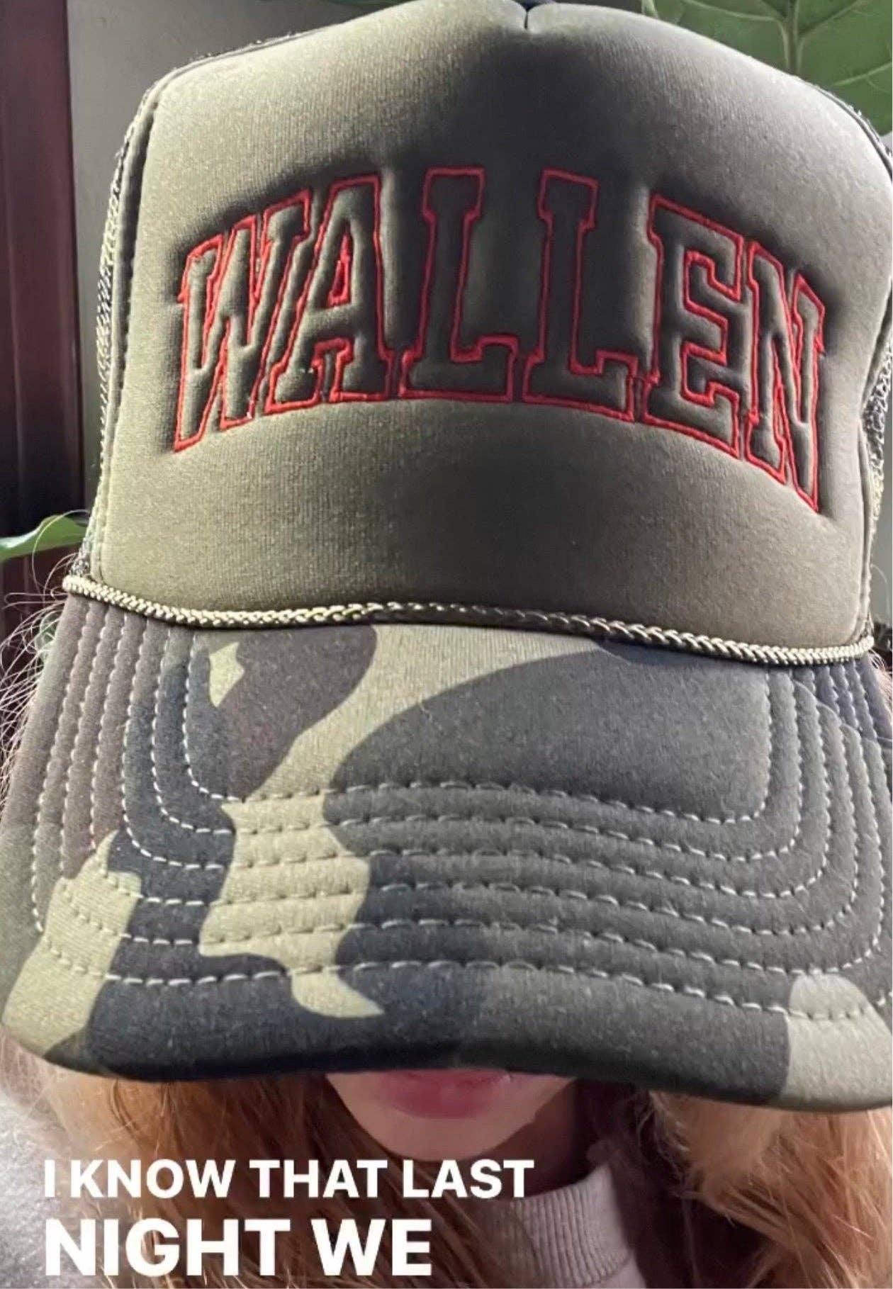 Wallen Trucker Hat | Camo