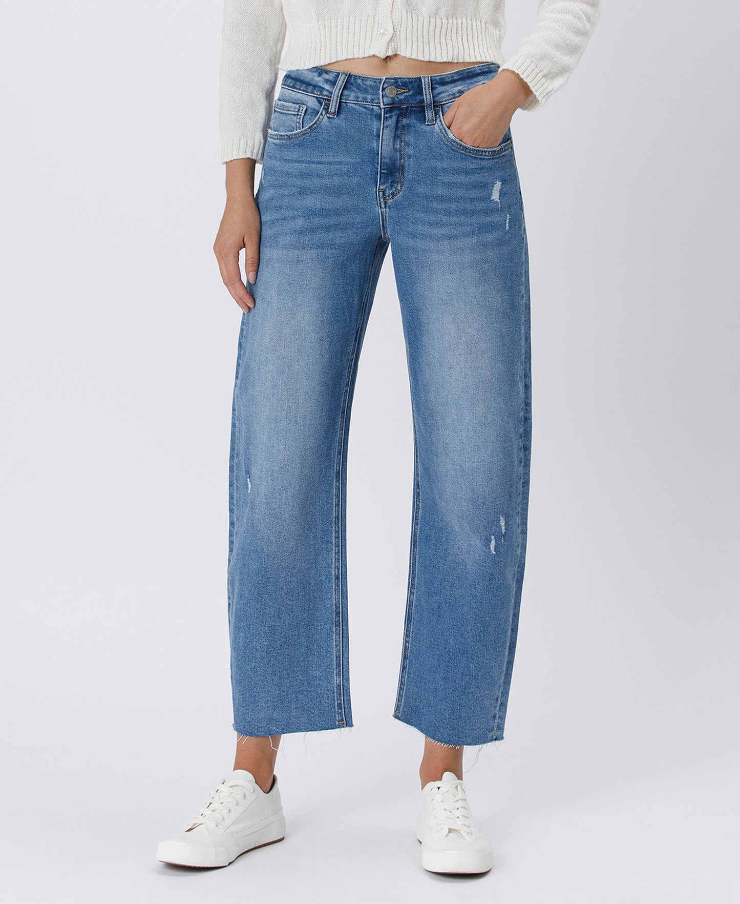 HIGH RISE MILD BARREL JEANS LV1520: HER POSSESSION / 29
