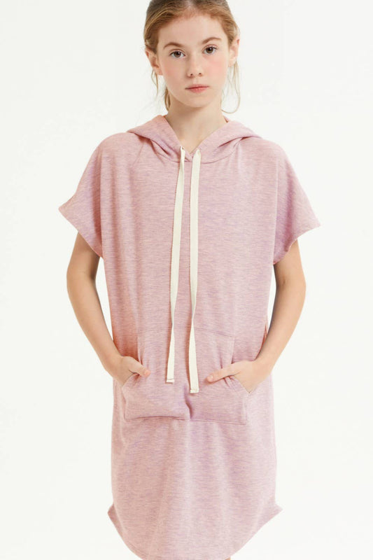 Kangaroo Pocket Hoodie Dress