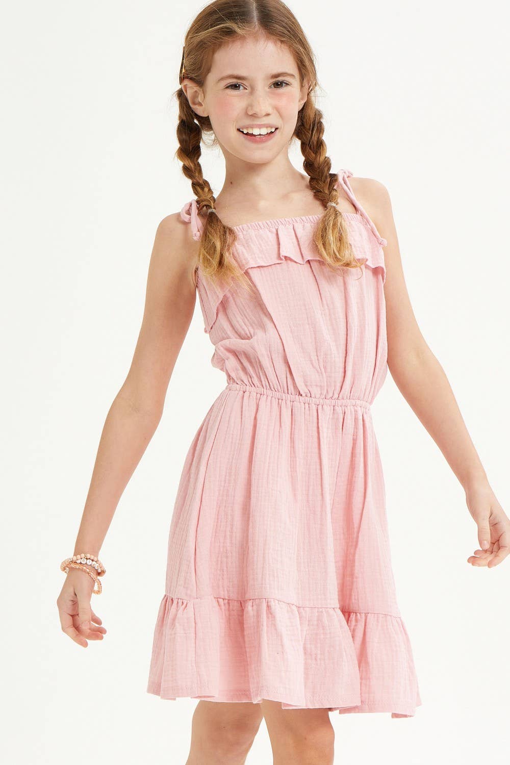 Blush Tiered Dress
