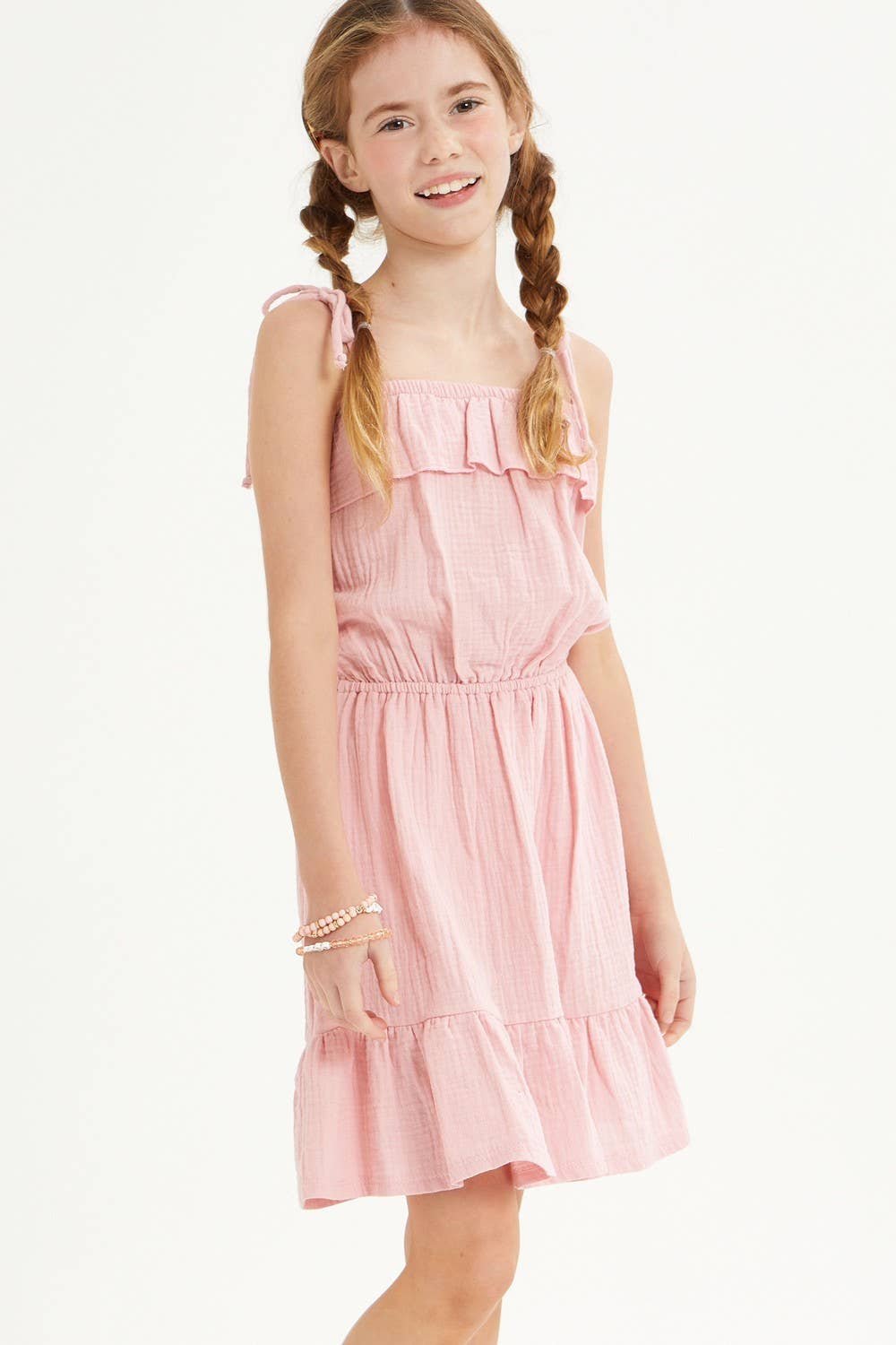 Blush Tiered Dress