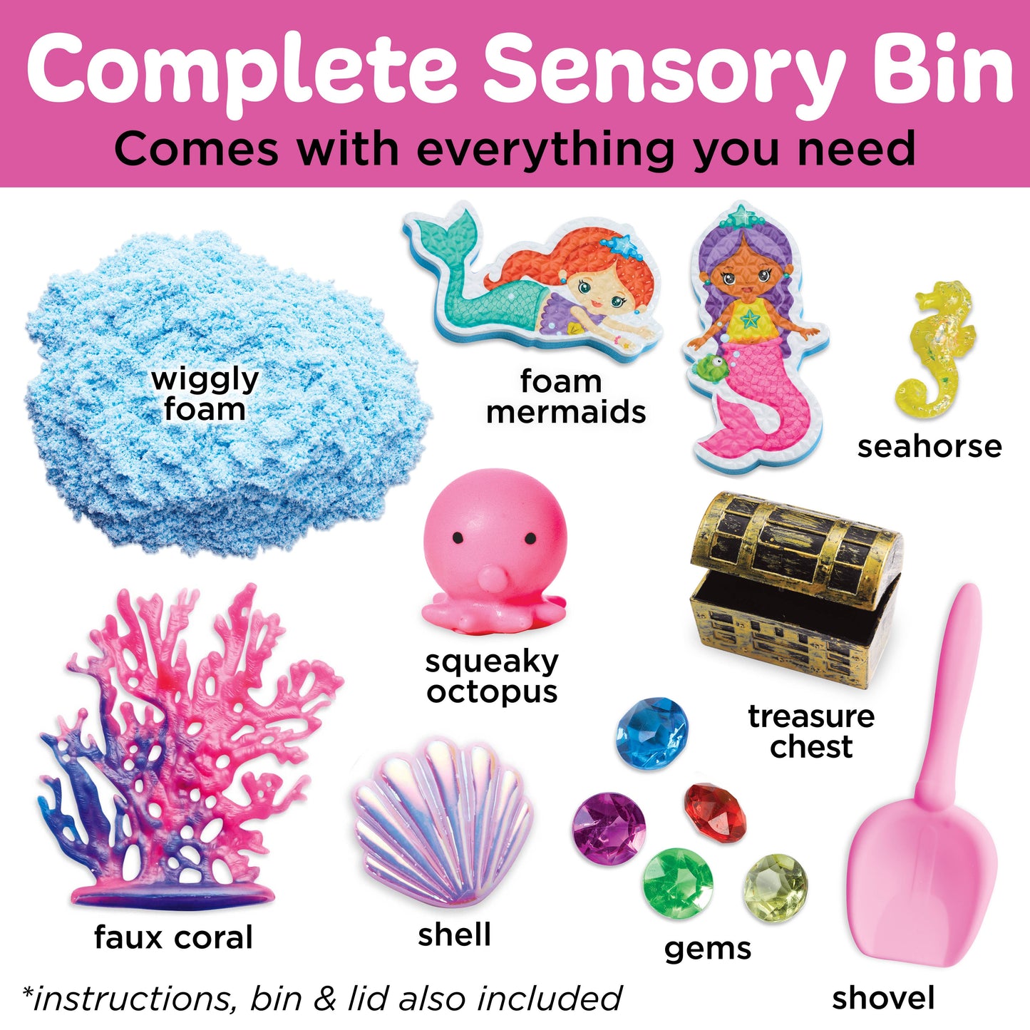 Mermaid Sensory Bin