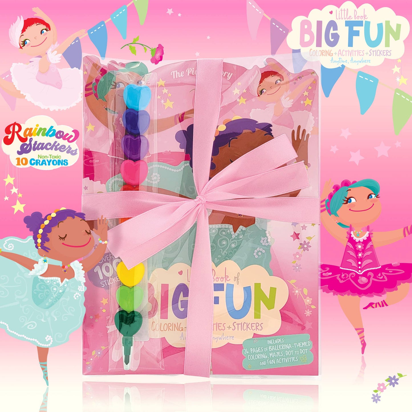 Stocking Stuffer Ballet Activity Gift Pack for Kids