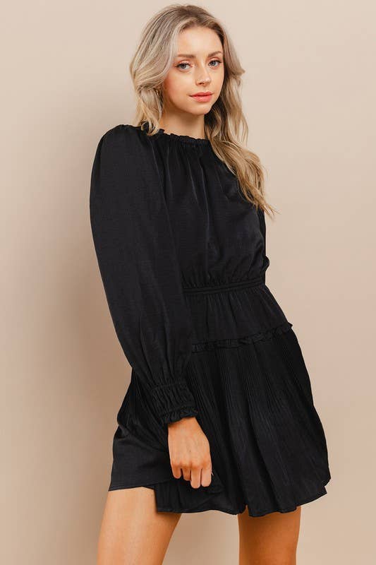 Long Sleeve Black Dress