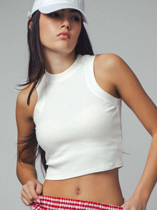 Halterneck Sleeveless Tank