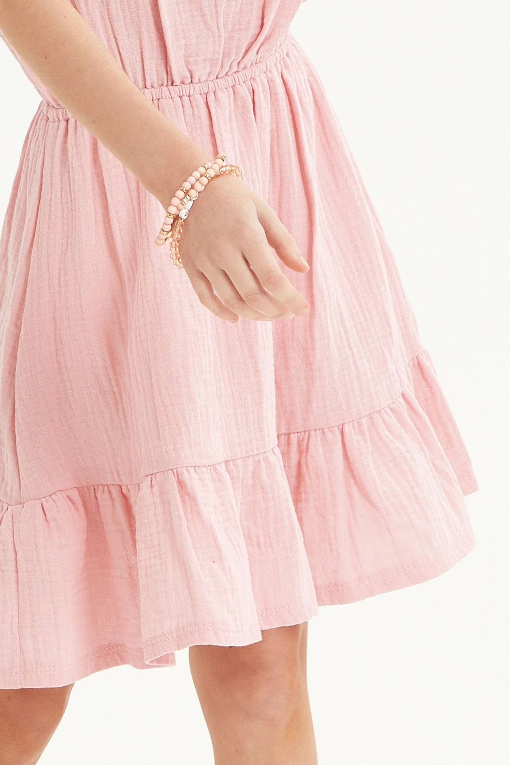 Blush Tiered Dress