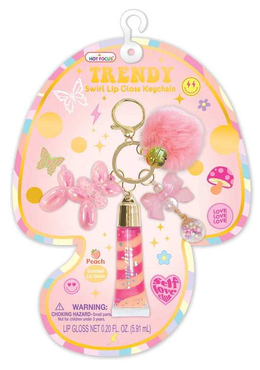 Lip Gloss Keychain