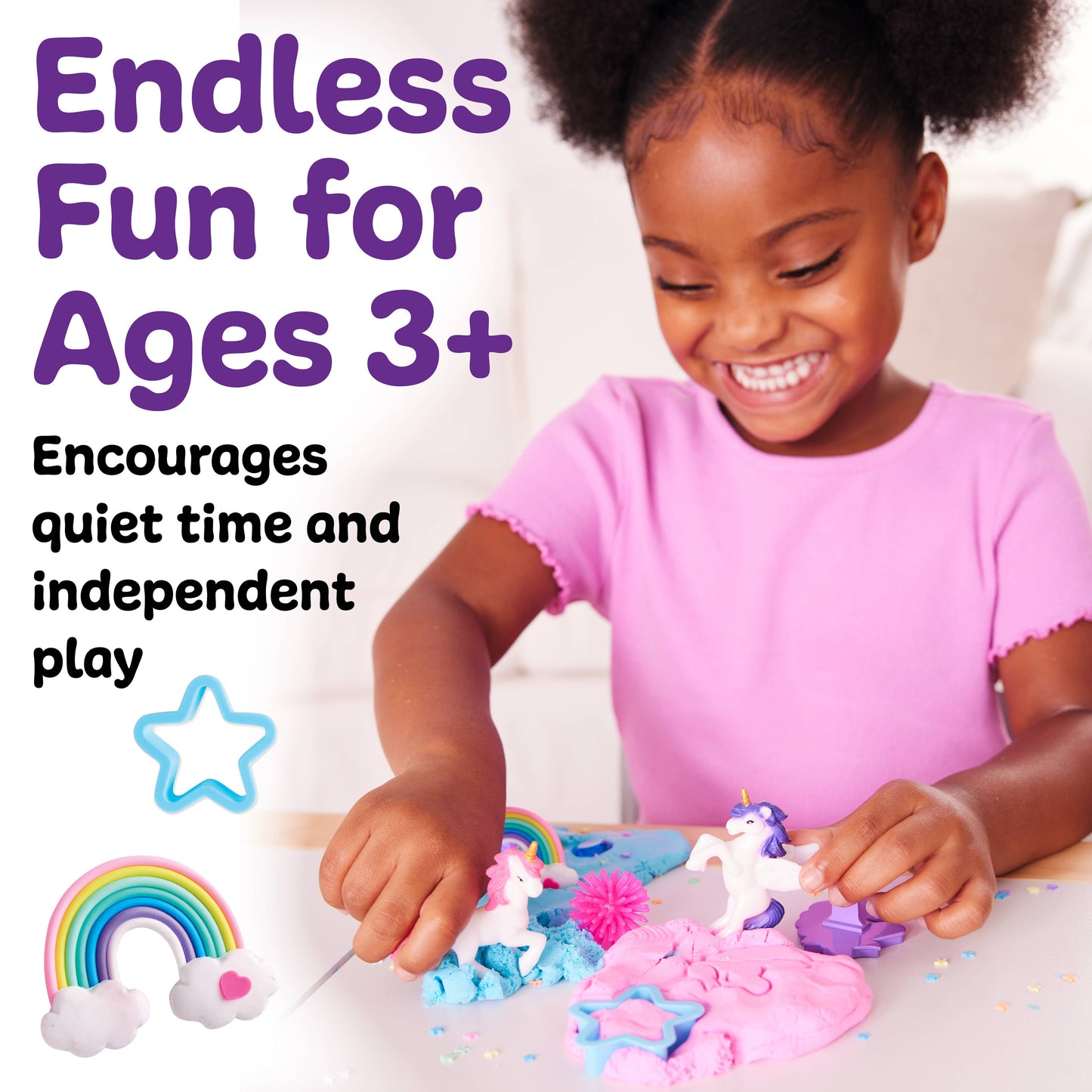 Unicorn On the Go Sensory Play Set for Kids