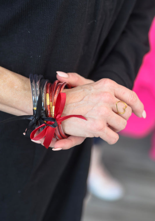 5PCS Glitter Jelly Tube Bangle Bracelets *FINAL SALE*