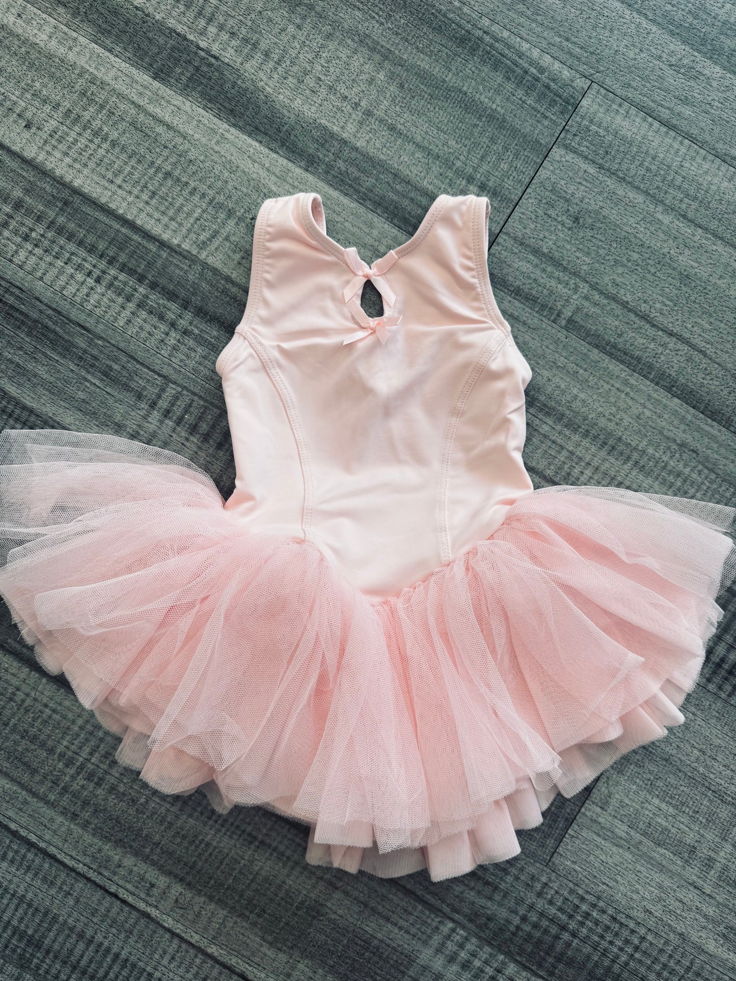Tank Bow Detail Dance Dress