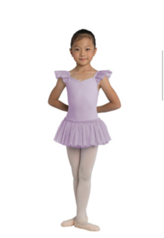 Flutter Glitter Dance Dress