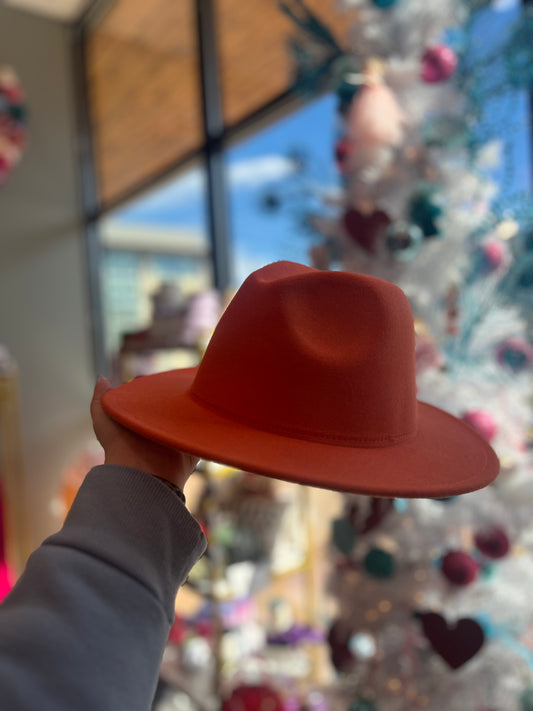 Kids Retro Flat Fedora Hat *FINAL SALE*