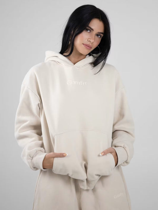 Comfort Hoodie- Tan