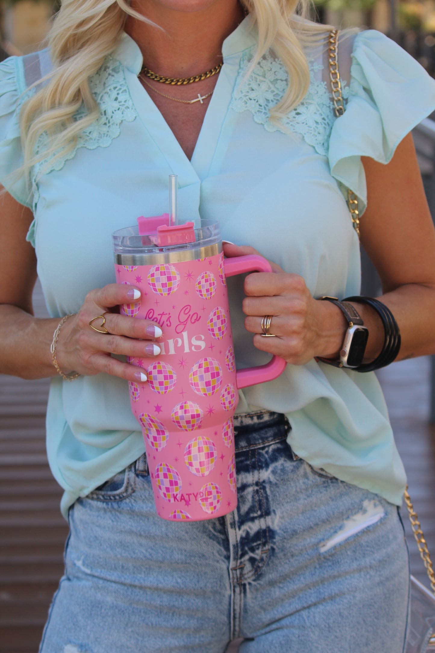 "Let's Go Girls" Tumbler