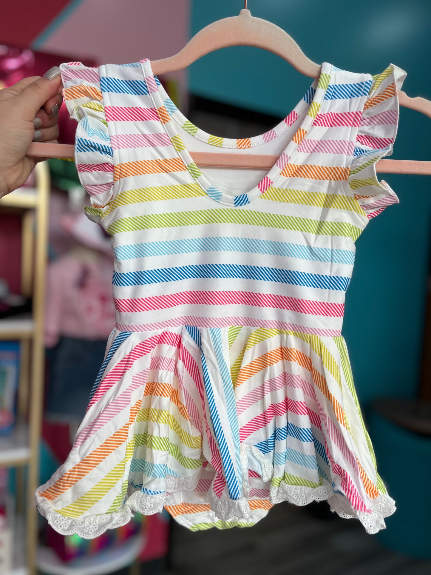 Farrah Rainbow Dress