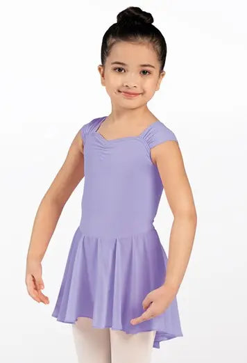 Kids Shirred High Low Dress