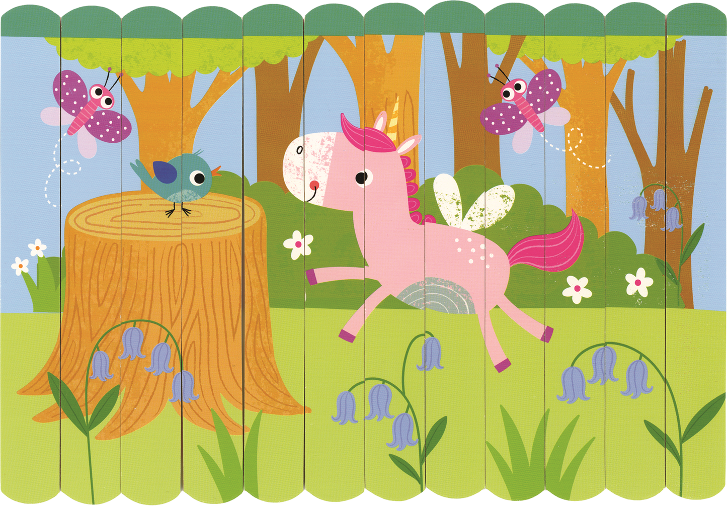 Unicorn Puzzle Sticks