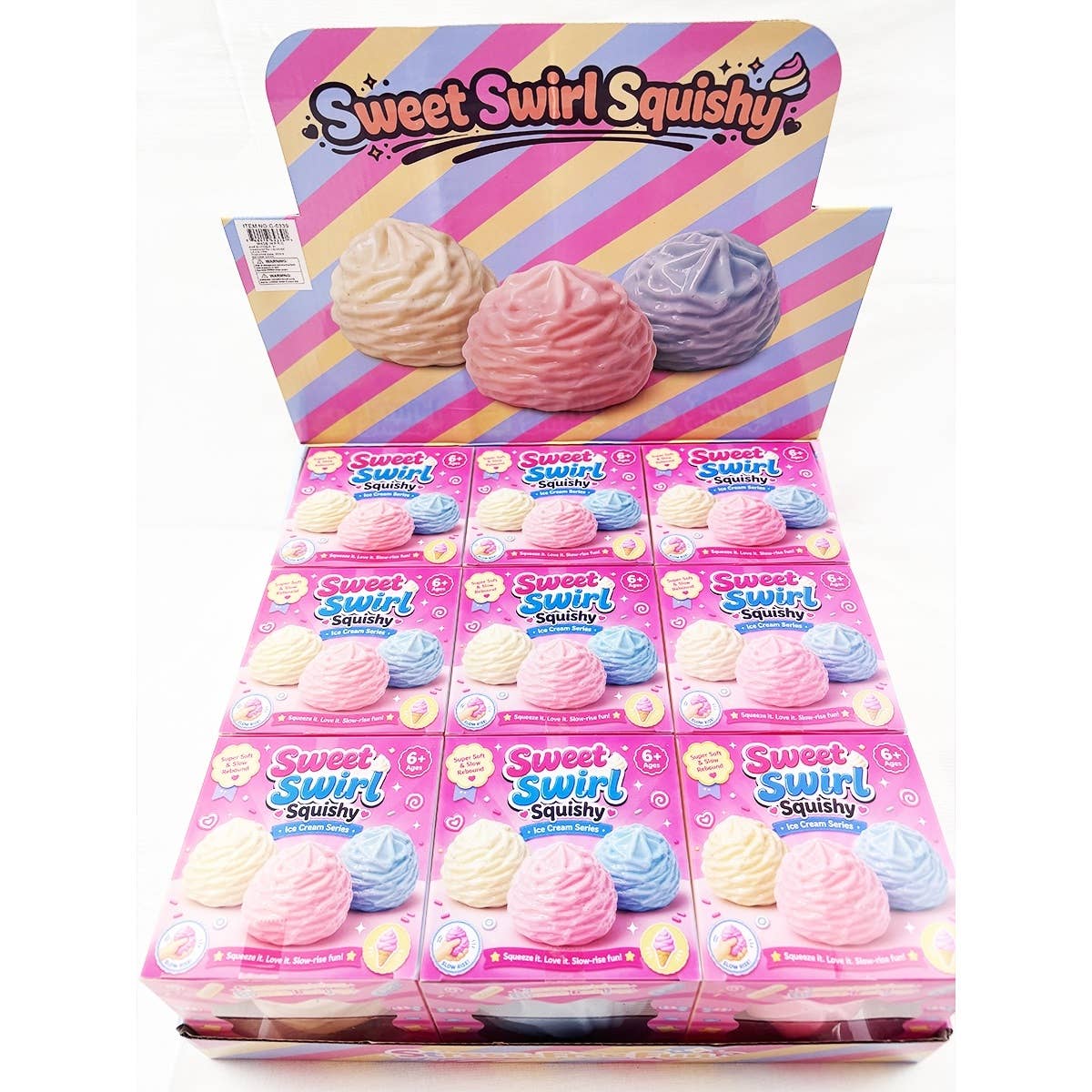 Jumbo Squishy Cream Roll