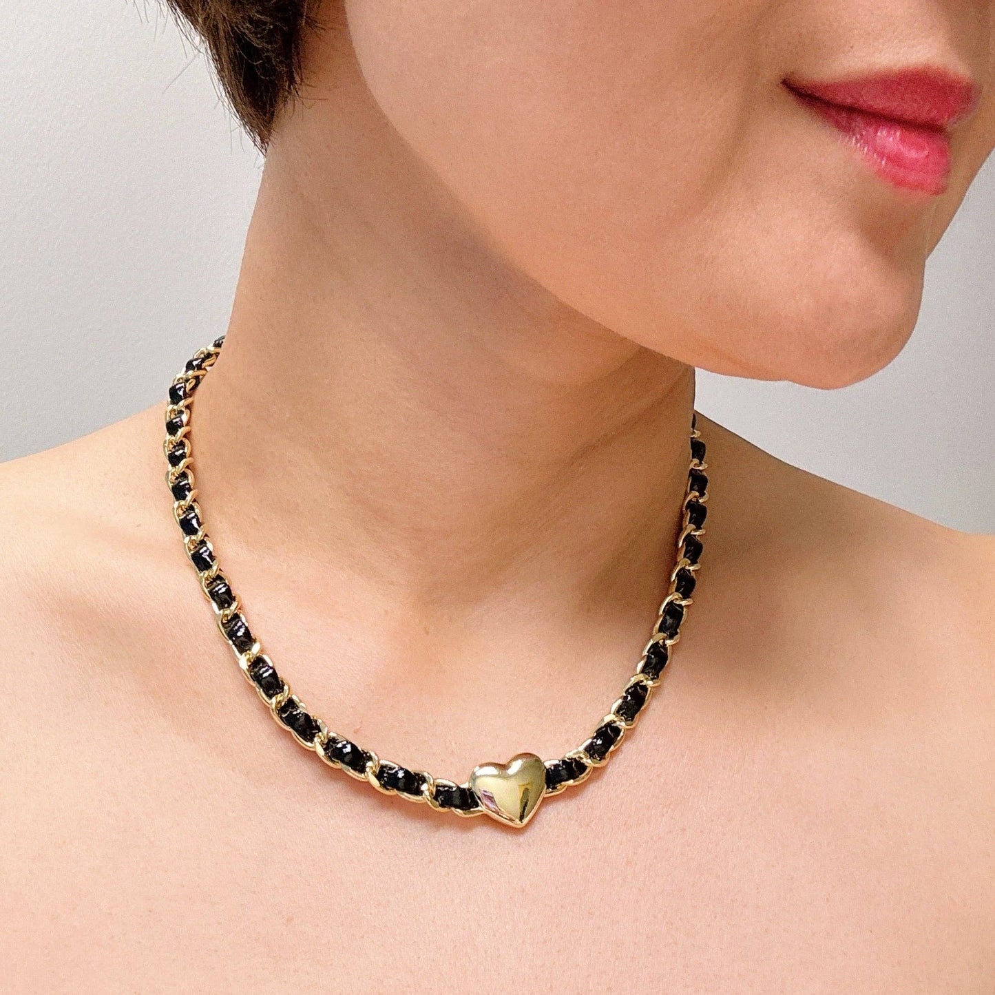 Heart Chain Choker