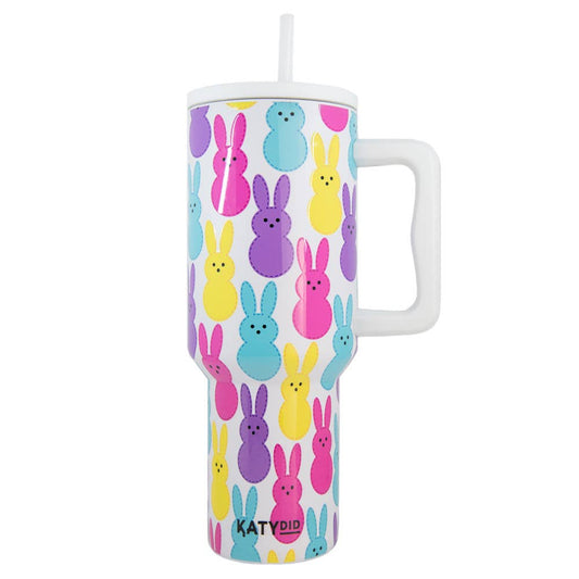 Easter Peeps Tumbler Cup: White