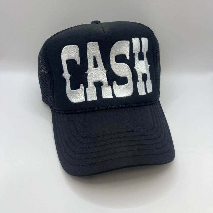CASH Trucker Hat | Black