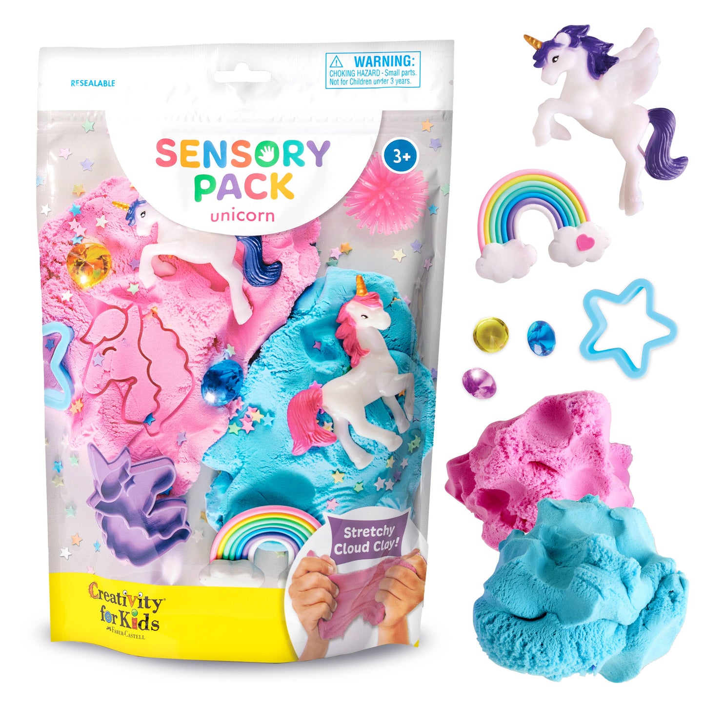 Unicorn On the Go Sensory Play Set for Kids