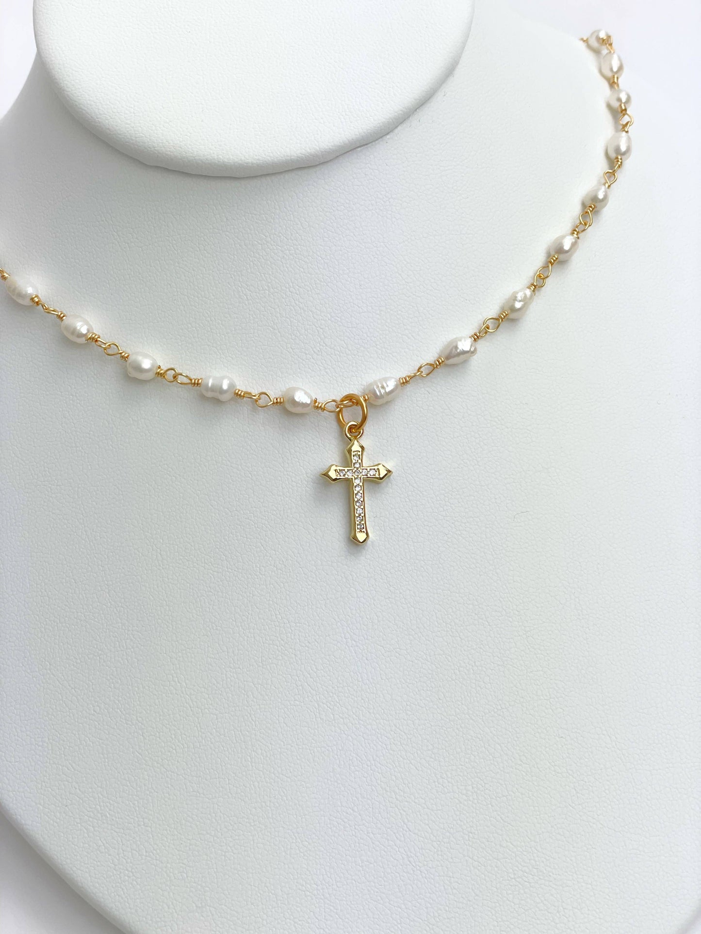 Jacee Cross Necklace *FINAL SALE*