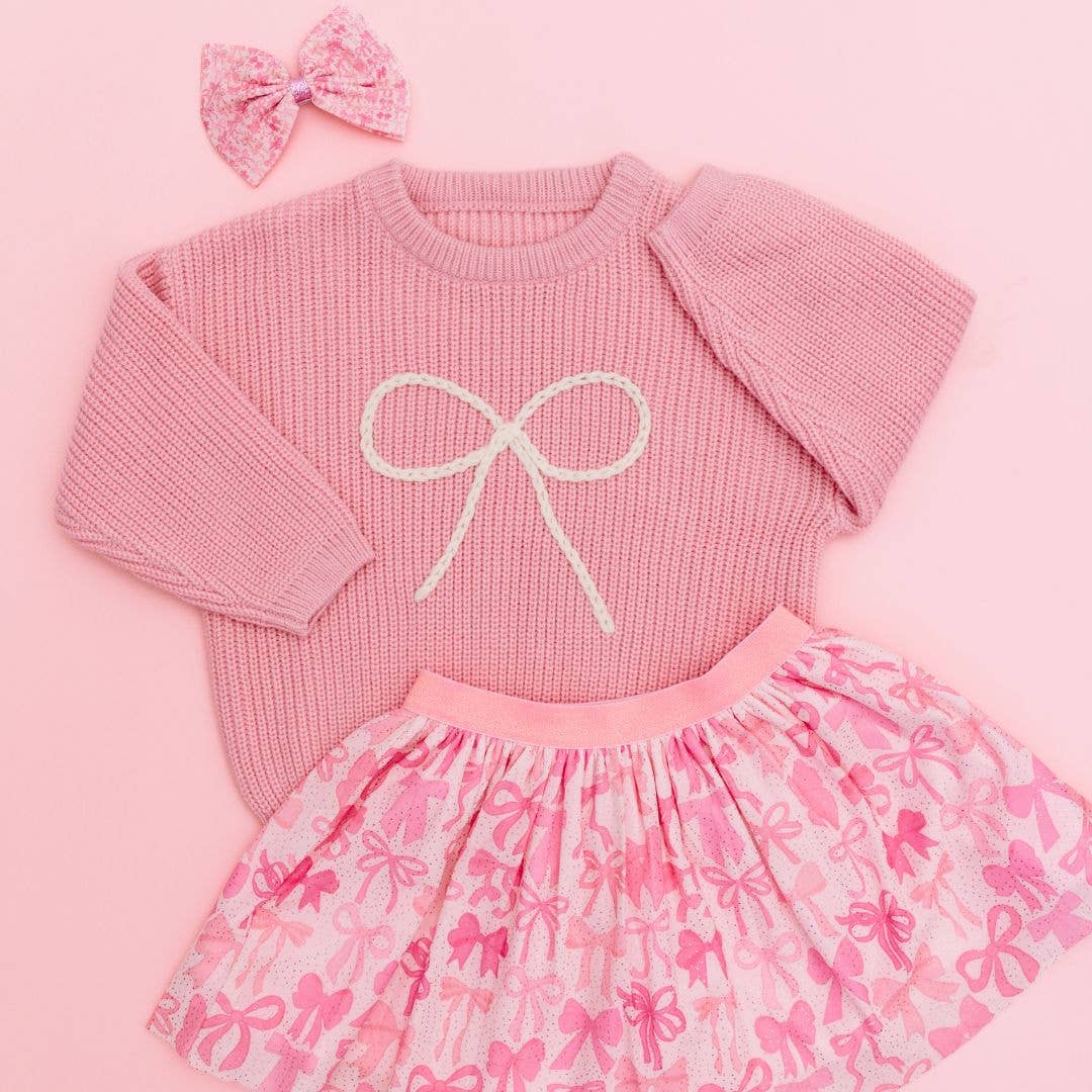 Pretty Bow Sweater- childrens