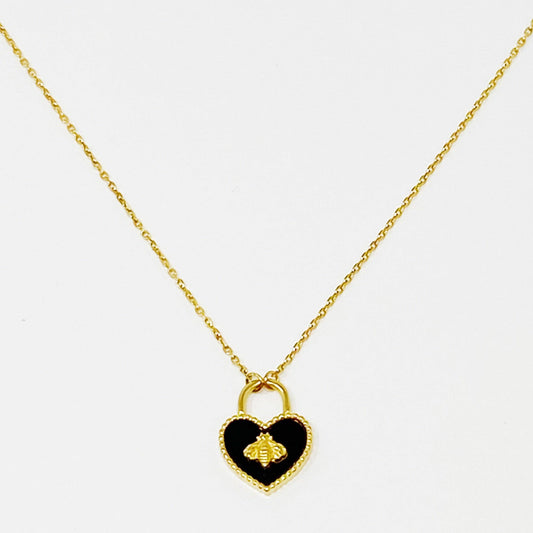 Bee Heartful Necklace