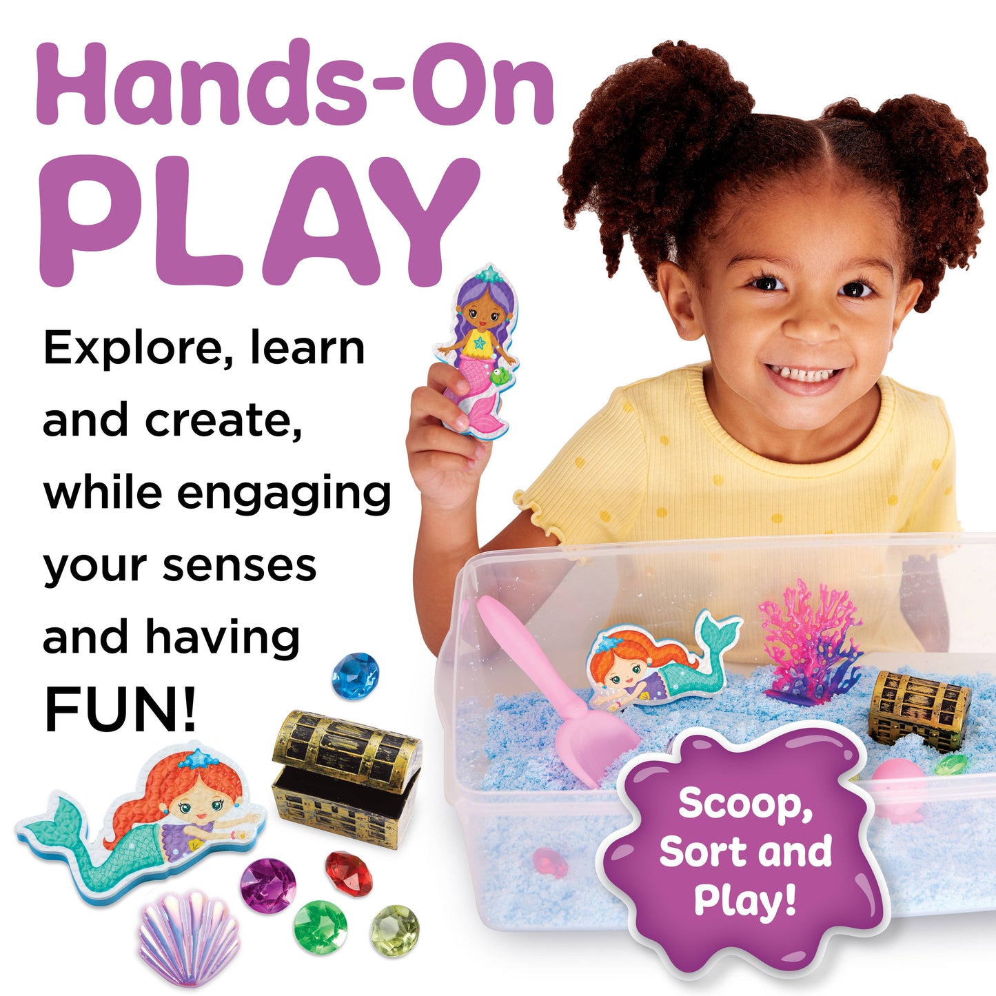 Mermaid Sensory Bin