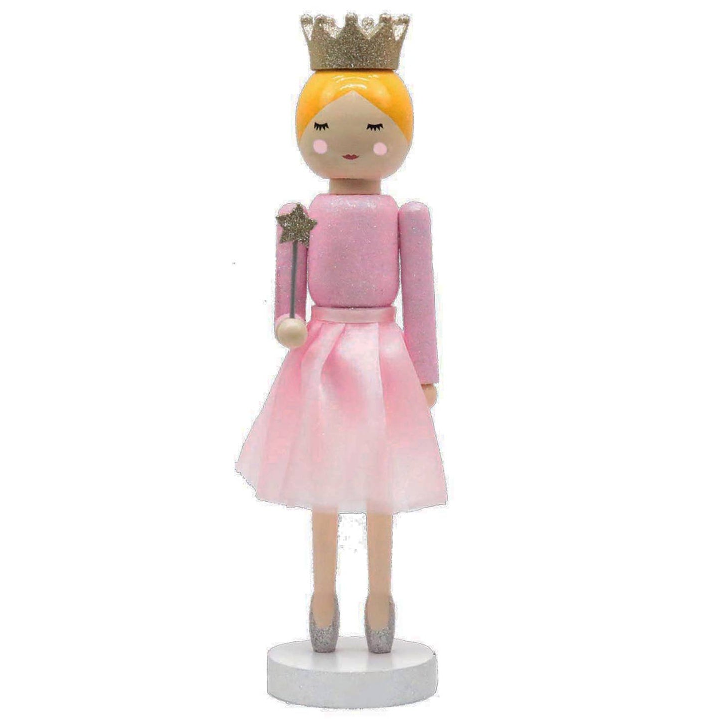 14" Pink Princess Nutcracker