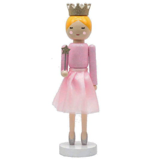 14" Pink Princess Nutcracker