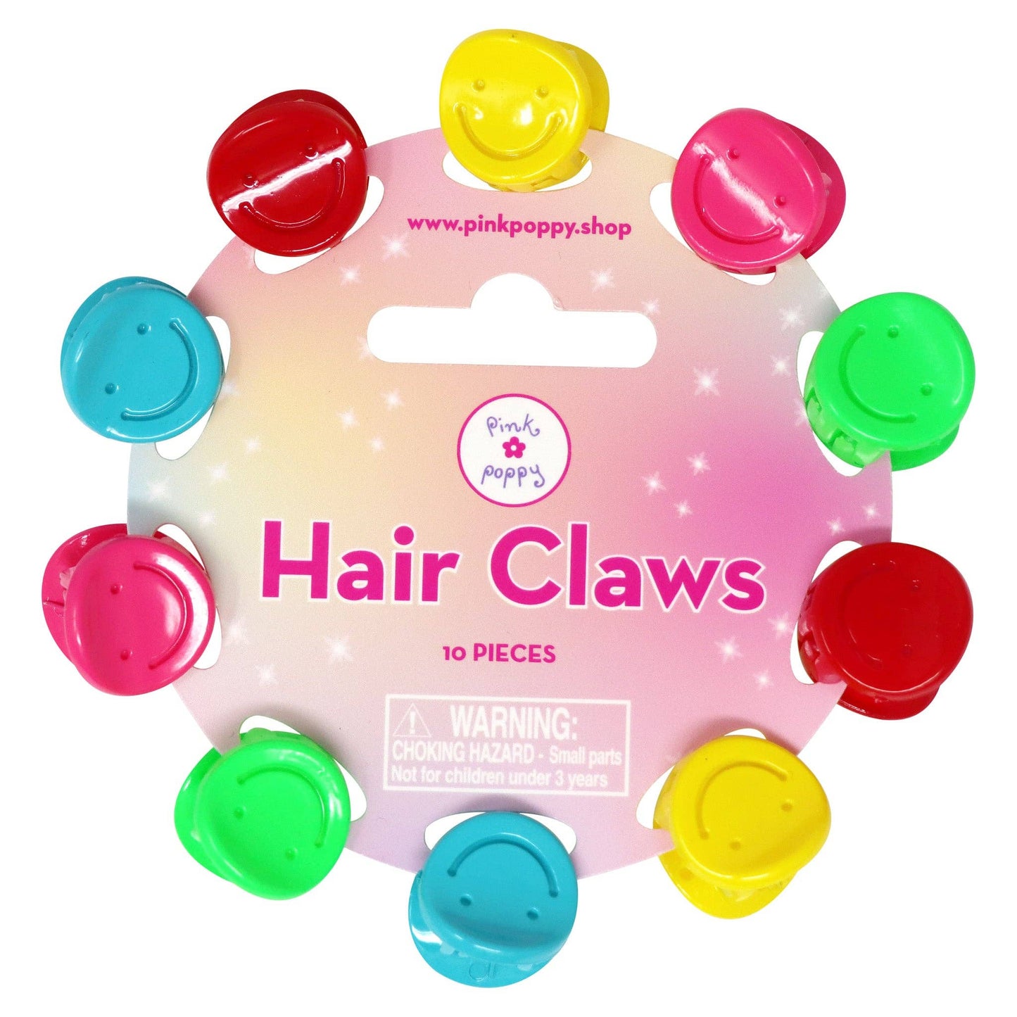 Smiley Hair Claws *FINAL SALE*