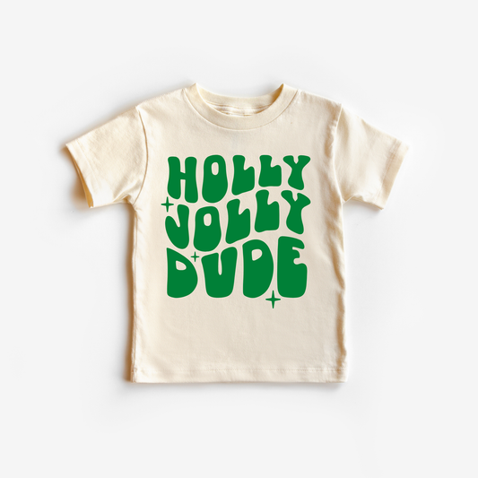 Holly Jolly Dude Christmas Shirt