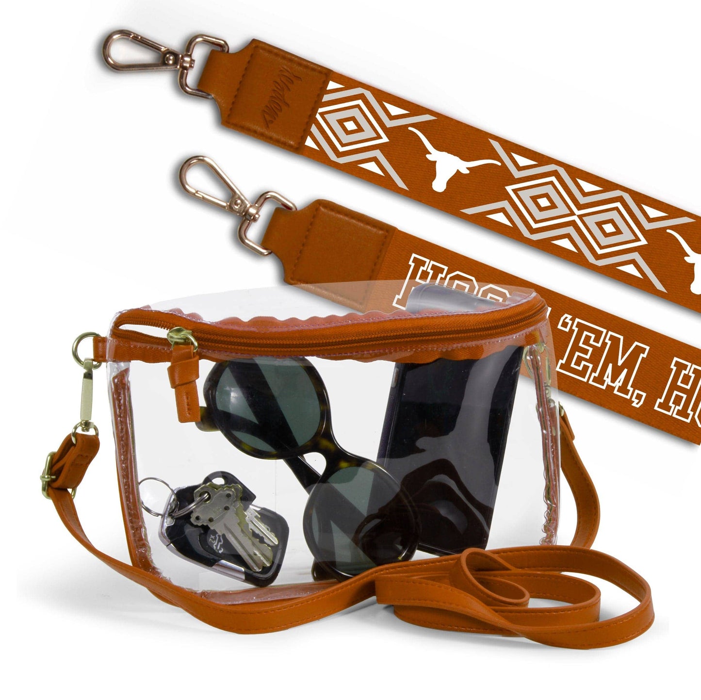 College Gameday Clear Purse *FINAL SALE*