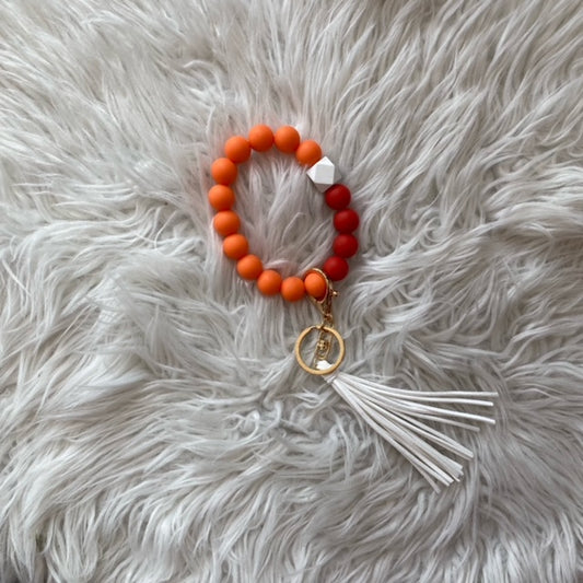 Rubber Ball Keychain Bracelet *FINAL SALE*