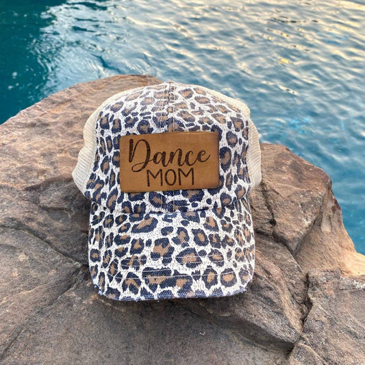 Dance Mom Leopard Hat **FINAL SALE**