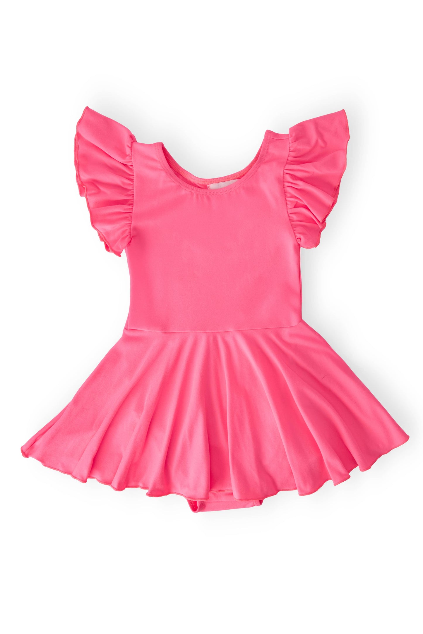 Neon Pink Twirl Leotard