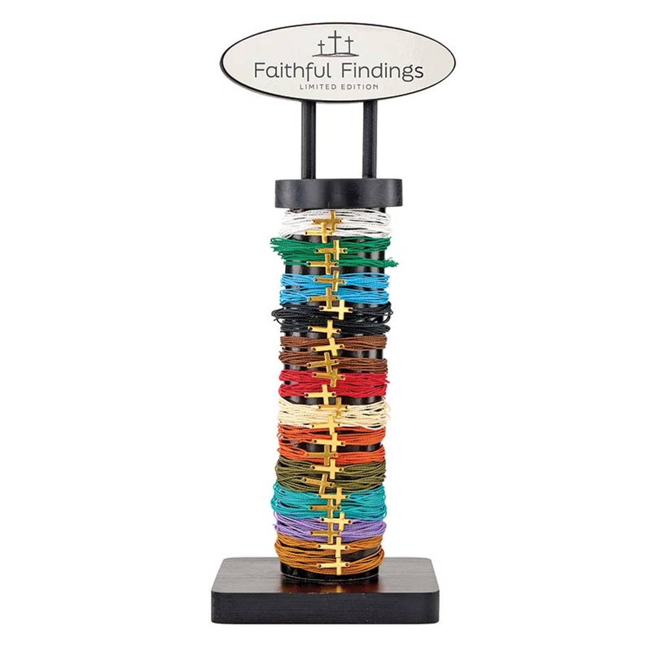 Faithful Findings Woven Cross Bracelets