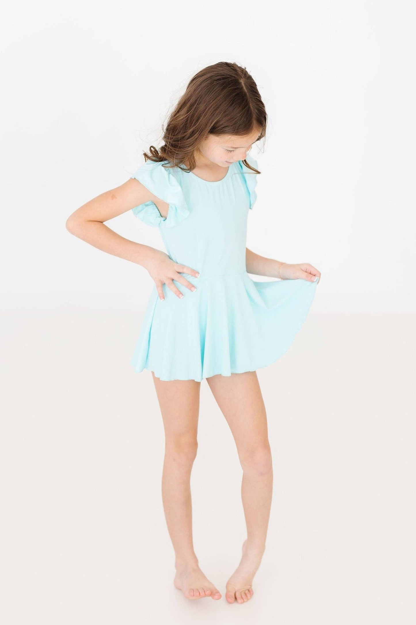 Aqua Twirl Leotard