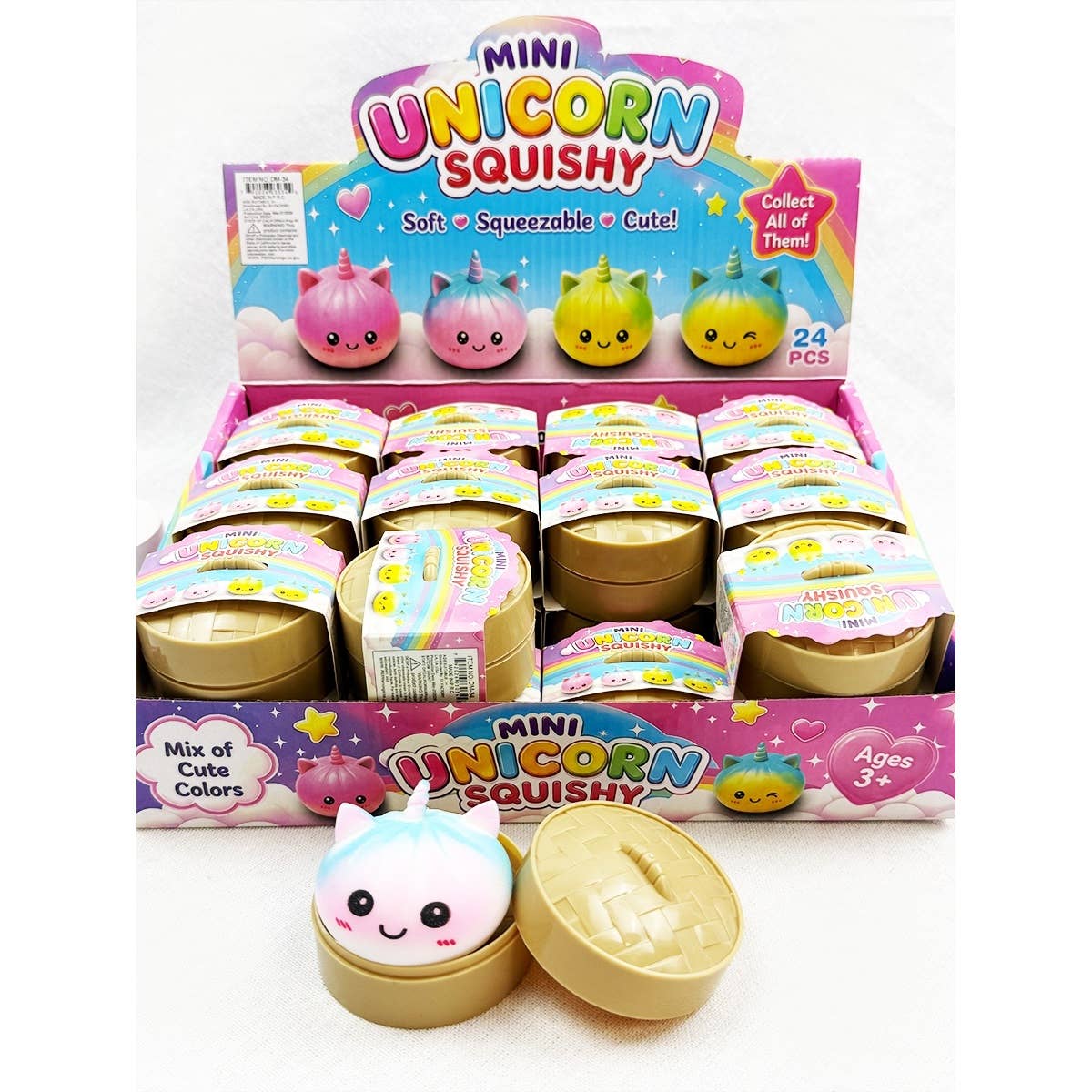 Mini Unicorn Mystery Dumpling Squish