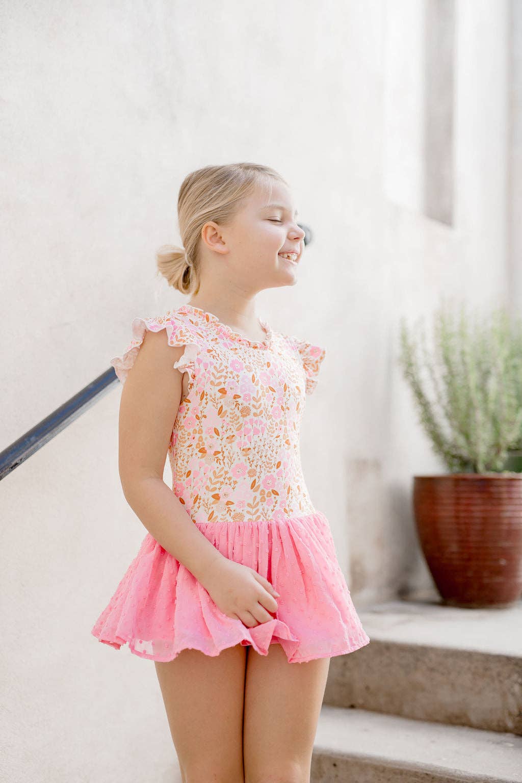 Citrus Bloom Bliss Dance Dress