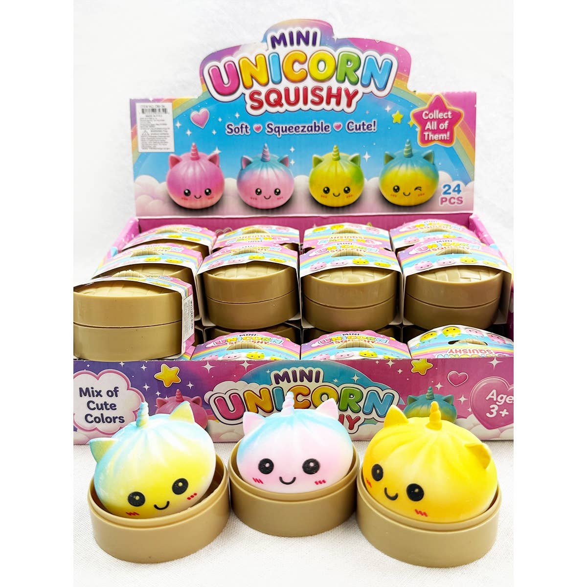 Mini Unicorn Mystery Dumpling Squish