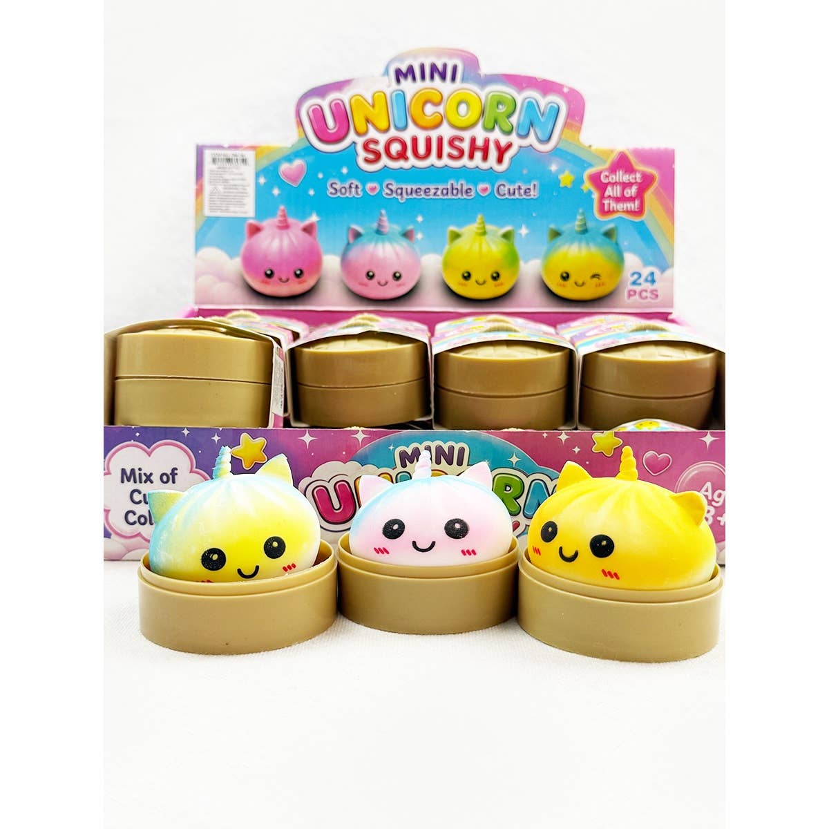 Mini Unicorn Mystery Dumpling Squish