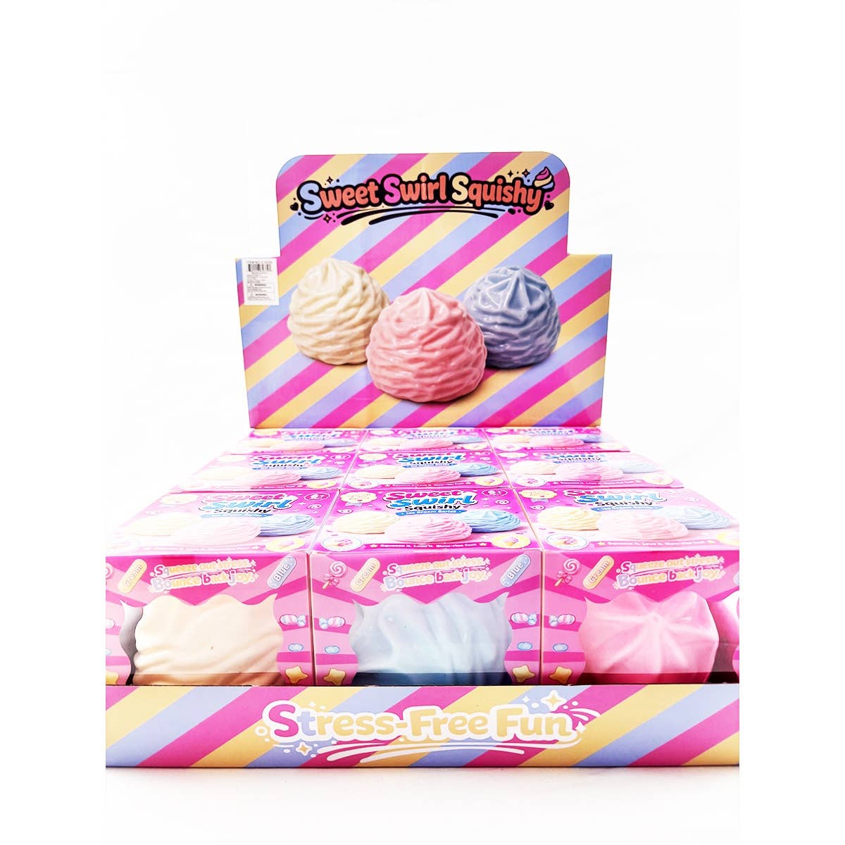 Jumbo Squishy Cream Roll