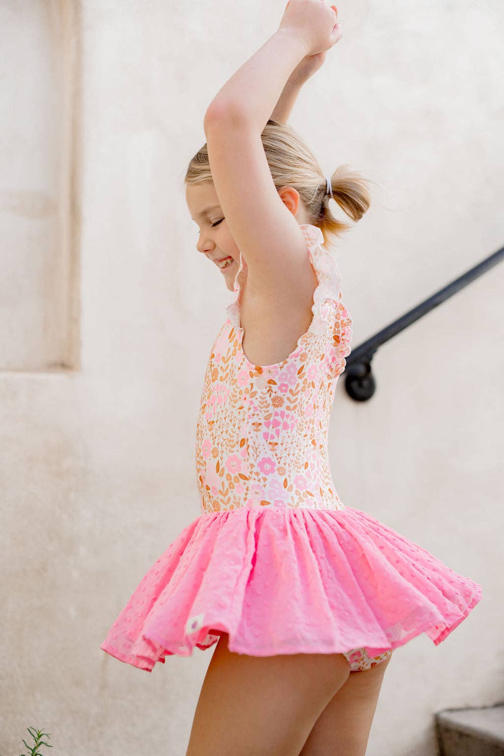 Citrus Bloom Bliss Dance Dress