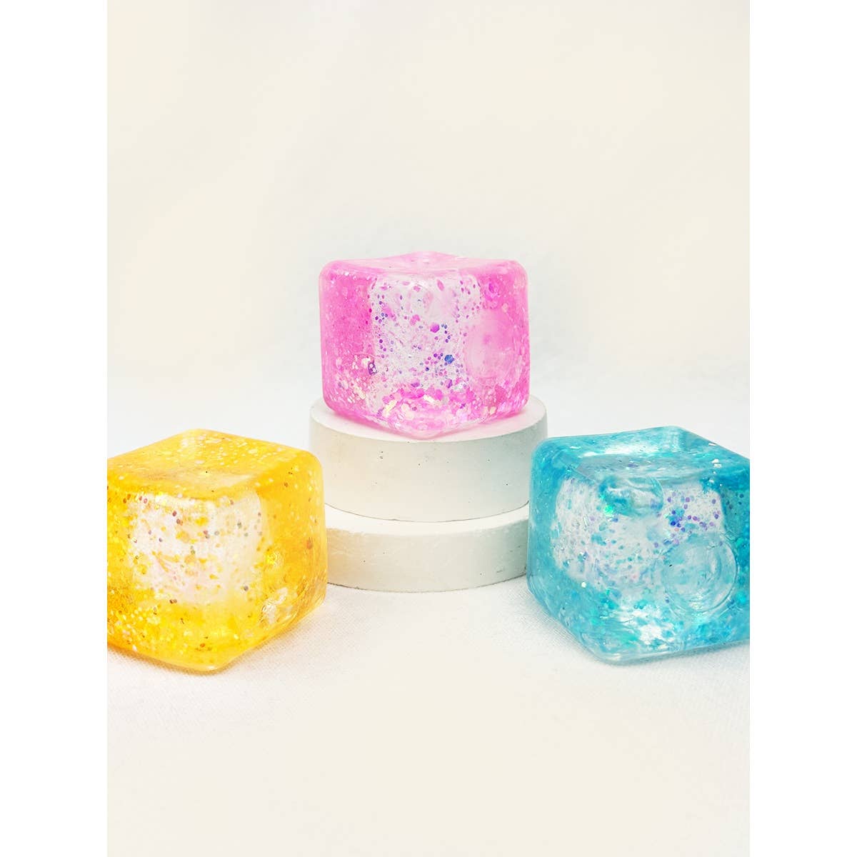 Glitter Cube Squish